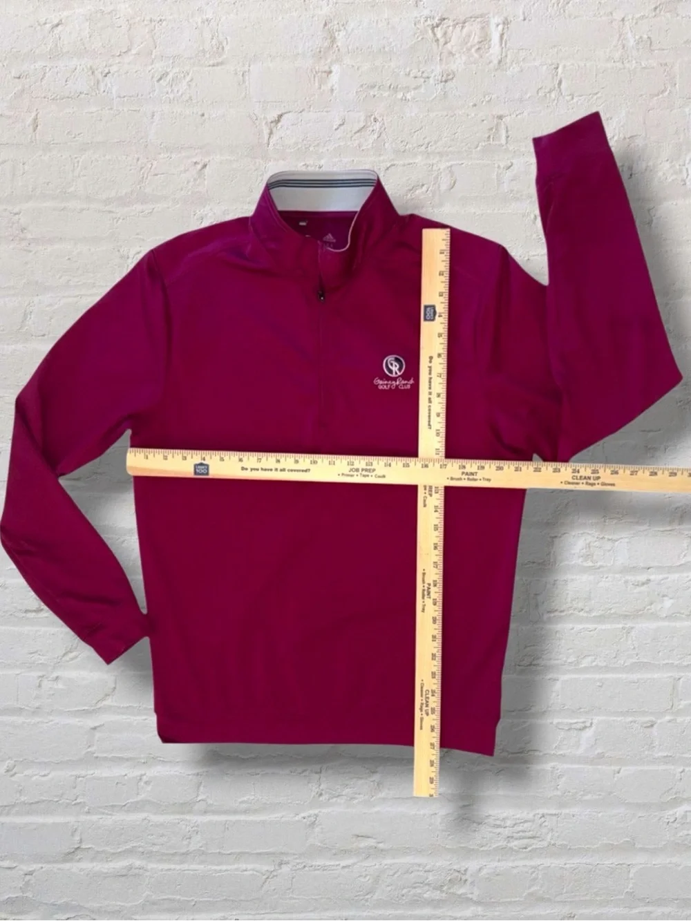Adidas Golf Quarter Zip Pullover - Gainey Ranch Golf Club | Men’s Medium Maroon
